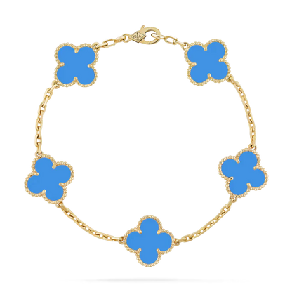 CLOVER | BLUE BRACELET