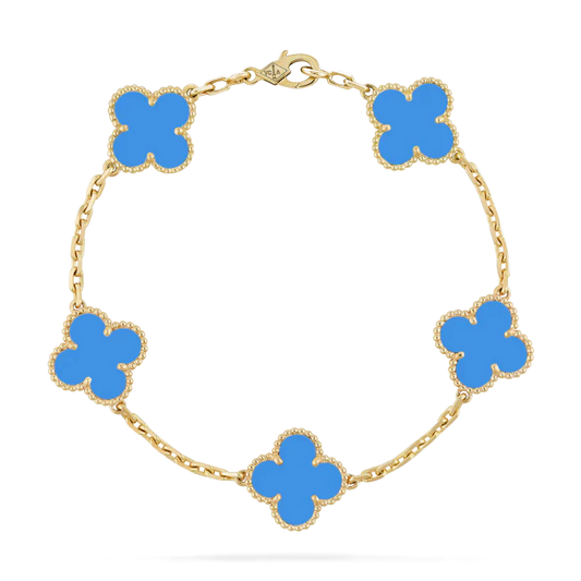 CLOVER | BLUE BRACELET