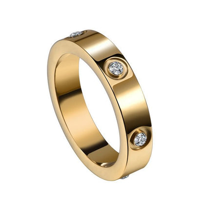 ETERNITY RING IN GOLD