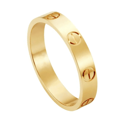 LOVE FLORAL BEAUTY RING - GOLD